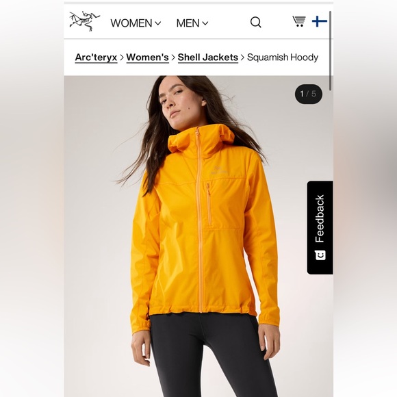 🔥 Arcteryx Women’s Squamish Hoody - Size Medium - Picture 6 of 6